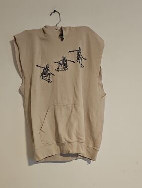 Artist Union Clothing Co. Beige Fleece Hoodie